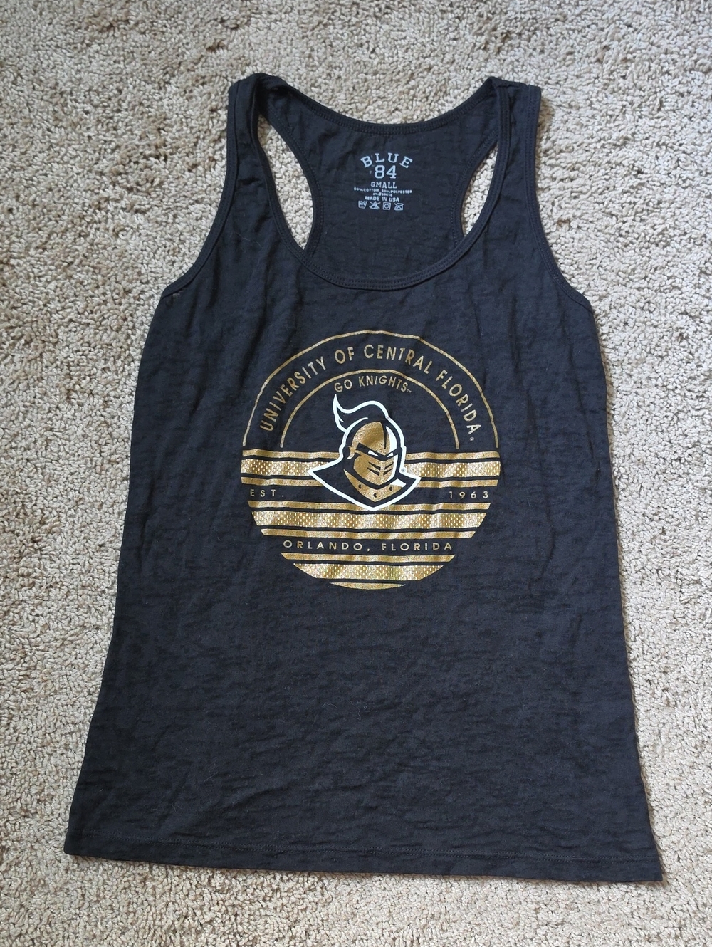 Women’s UCF Knights Graphic Tank with Gold Logo